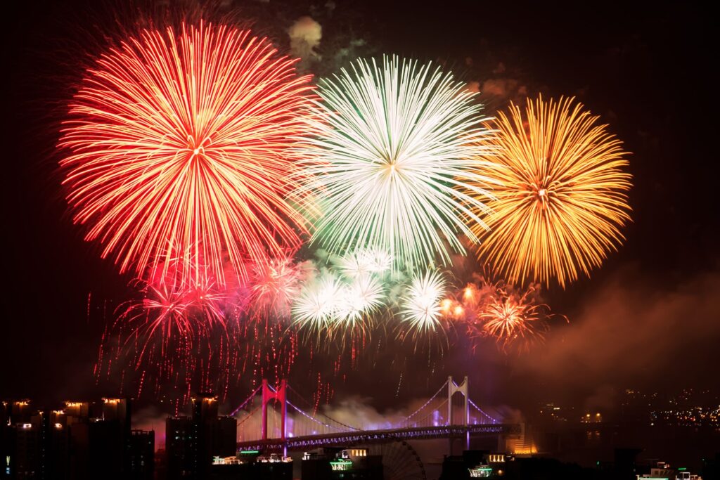 부산 광안리 불꽃 축제 